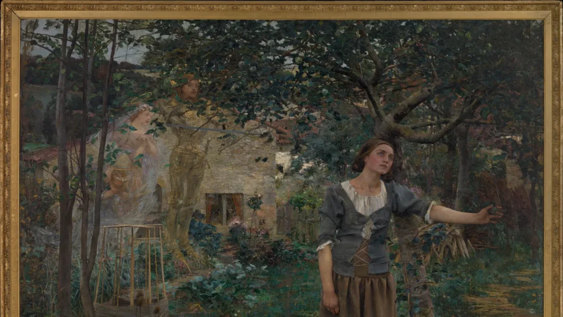 Nossa Senhora na obra Joan of Arc, por Jules Bastien-Lepage
