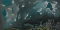 Nossa Senhora na obra View of Toledo, por El Greco (Domenikos Theotokopoulos)