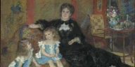 Nossa Senhora na obra Madame Georges Charpentier (Marguerite-Louise Lemonnier, 1848–1904) and Her Children, Georgette-Berthe (1872–1945) and Paul-Emile-Charles (1875–1895), por Auguste Renoir