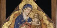 Nossa Senhora na obra Madonna and Child Enthroned, por Paolo Veneziano